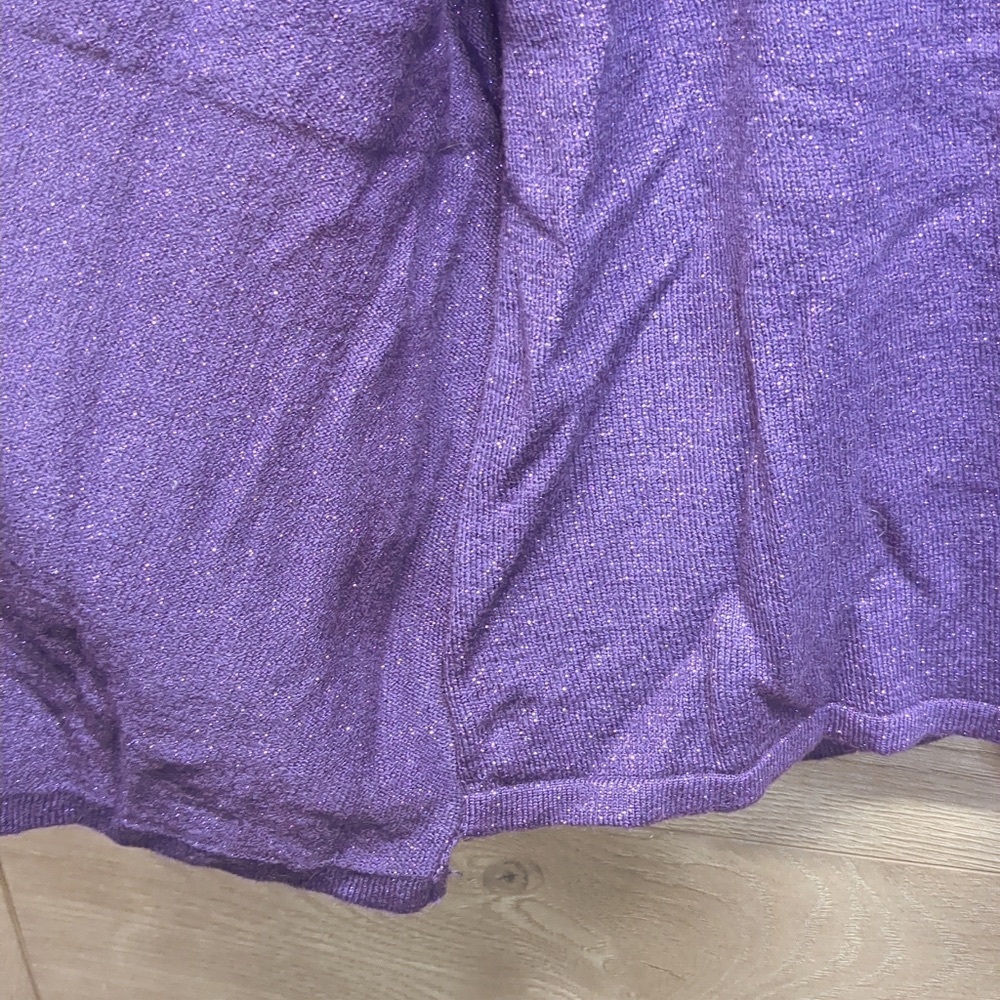 Sparkle Purple Circle Skirt